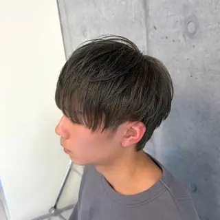 ショート カラー ʜᴀʀᴜᴋᴀ♱メンズ ウルフ/ブリーチのヘアスタイル