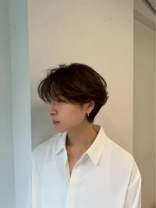 メンズ kei/透明感カラー /縮毛矯正/メンズのヘアスタイル