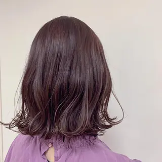 ミディアム カラー ヘアアレンジ 【Sweep】おじま のぞみのヘアスタイル