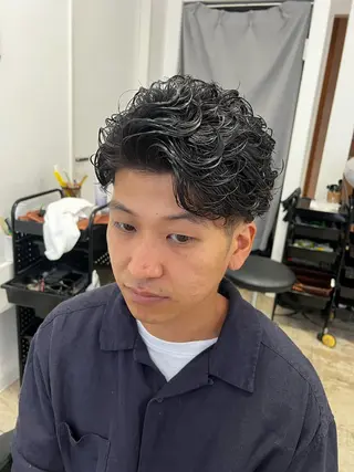 パーマ メンズ spes by　r'e blanc所属・福田 大和のヘアスタイル