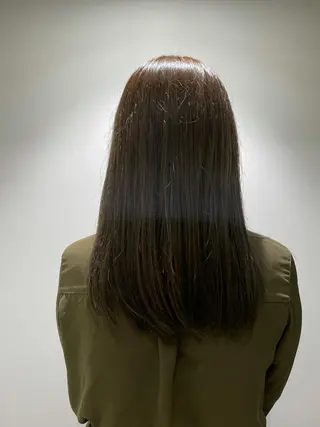 セミロング 🇰🇷韓国ヘア★ 副店長.쿠리타⭐︎のヘアスタイル