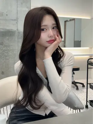 ロング カラー 【ブリーチなし】 吉村　清志のヘアスタイル