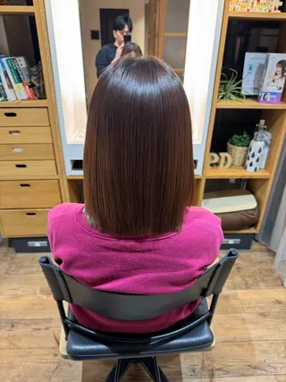 セミロング afloatkobe所属・美髪/髪質改善 川口凌弥のヘアスタイル