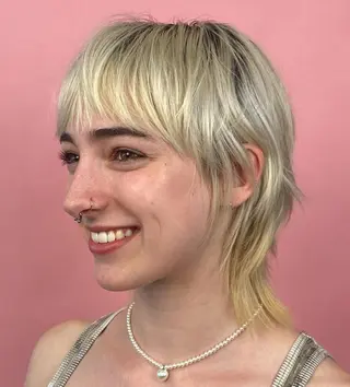 ショート nalu.所属・前山 七海のヘアスタイル