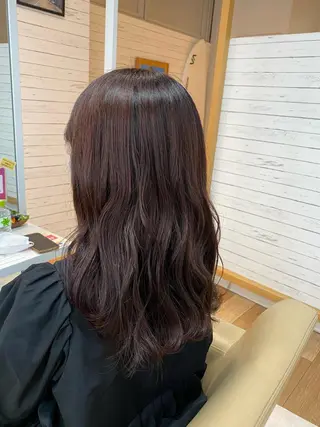 ミディアム カラー 荒木 たけるのヘアスタイル