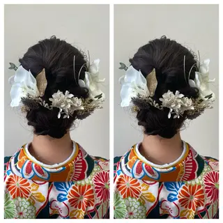 ヘアアレンジ 顔まわり🤍小顔 カット🤍みさきのヘアスタイル