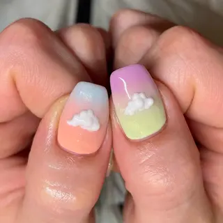 ネイル AOI✩⡱ y2kネイルのネイルデザイン