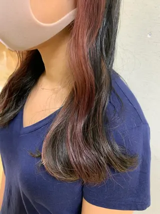 ロング カラー 高橋友里亜 /フリーランスのヘアスタイル