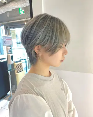 ショート カラー 🌙レイヤーカット 🌙/HI naのヘアスタイル
