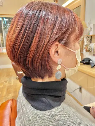 ショート カラー 桑原  美夜里のヘアスタイル