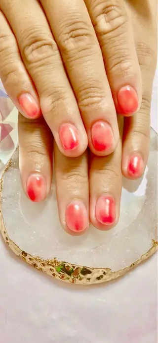 ミディアム カラー キッズ ネイル マツエク・マツパ 💎ビューティサロン 湘南　RIRAN💎のネイルデザイン