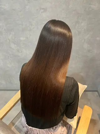 ロング 中村 ひなたのヘアスタイル