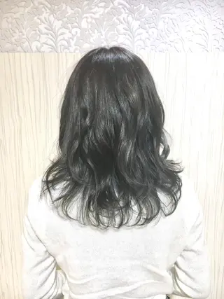 ショート ミディアム セミロング カラー パーマ ヘアアレンジ ✨艶髪✨透明感✨ 山内大樹のヘアスタイル