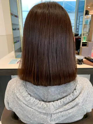 セミロング 小田切 栄司のヘアスタイル