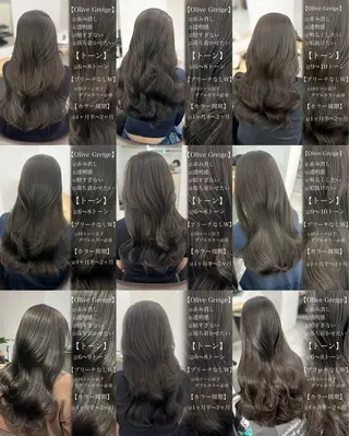 セミロング カラー ブリーチなし/レイヤ ー特化🌈Tommyのヘアスタイル