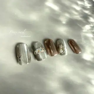ネイル Freex nail所属・freex nail /ニュアンス/個性派のネイルデザイン