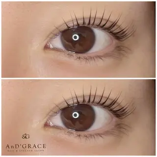 マツエク・マツパ AnD'GREACE 植田店のマツエク・マツパデザイン