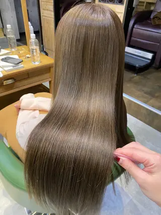 ロング カラー 【縮毛矯正特化】 kyokaのヘアスタイル