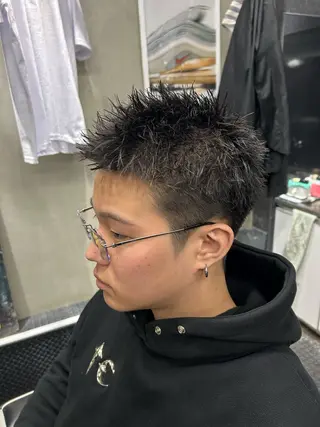 ショート DAMDEE TOKYO HAIR LOUNGE 上野本店所属・山下 隼人のヘアスタイル