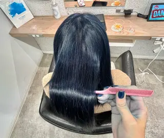 ロング カラー ヘアアレンジ 🍓艶髪/艶カラー ハイトーン/しんたにのヘアスタイル