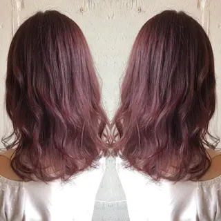 ミディアム あらき ちさとのヘアスタイル