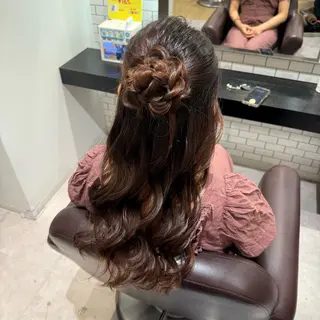 ロング 🎀ヘアアレンジ 🎀ななみのヘアスタイル