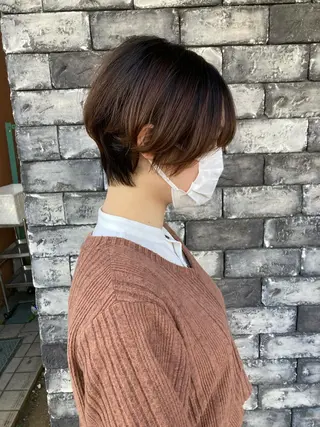 ショート カラー ✂️似合わせの魔術師 石田一樹✂️のヘアスタイル
