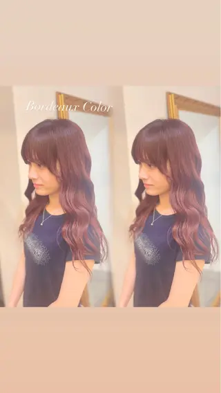 ロング カラー Trinity所属・𝐌𝐢𝐮 /本厚木美容室のヘアスタイル