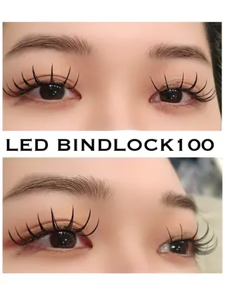 マツエク・マツパ シュガーレイ所属・バインドロック🦋 アンドヘルシーのマツエク・マツパデザイン