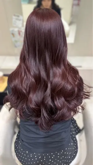 カラー 艶髪/ブリーチなし Wカラー🌺yuiのヘアスタイル