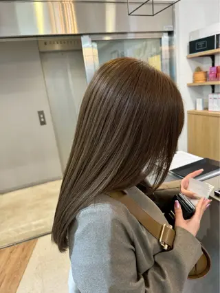 セミロング 冨江 弘貴のヘアスタイル