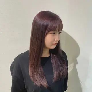 ロング カラー 暖色カラー/ネイル ナナコ💌のヘアスタイル