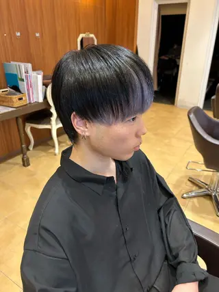 カラー メンズ 今中 紗英のヘアスタイル