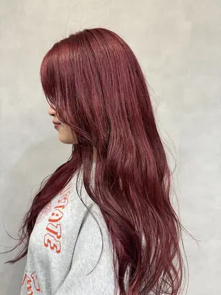 カラー koharu /豊川/Lissのヘアスタイル