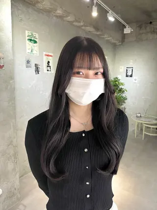 ロング カラー yuuna ✮ レイヤーカットのヘアスタイル