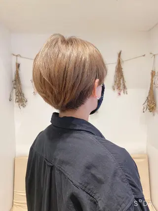 ショート カラー はだゆうき @hadadan08のヘアスタイル