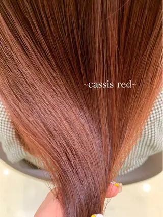 セミロング カラー Dears 香芝店所属・関 優希のヘアスタイル