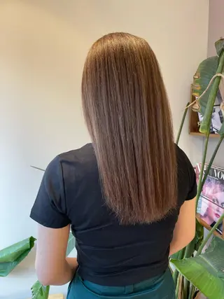 カラー 💎巻ける縮毛矯正/ 艶髪💎石渕智也のヘアスタイル