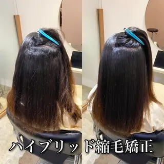 ロング パーマ ブリーチ縮毛矯正/ デサキ ショウヘイのヘアスタイル