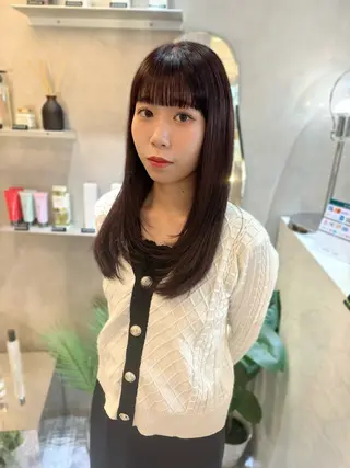 セミロング Tink　天神店所属・今村賢治/メンズ/ レイヤー✨艶カラーのヘアスタイル