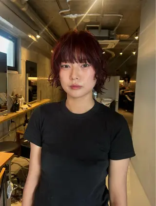 ショート 石原 実のヘアスタイル