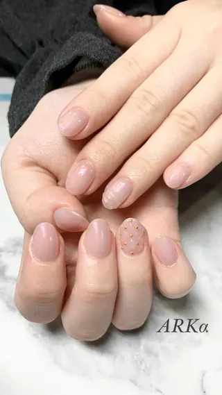 ショート ネイル Nailsalon ARKαのネイルデザイン