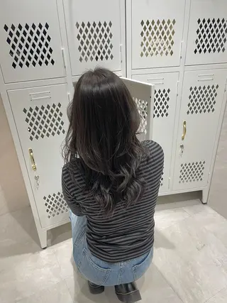 ロング カラー 🩵ボブ/レイヤー /髪質改善🩵のヘアスタイル