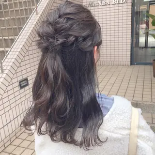 セミロング カラー パーマ ヘアアレンジ メンズ ネイル マツエク・マツパ レイヤーカット指名 No.1💖マユカのヘアスタイル