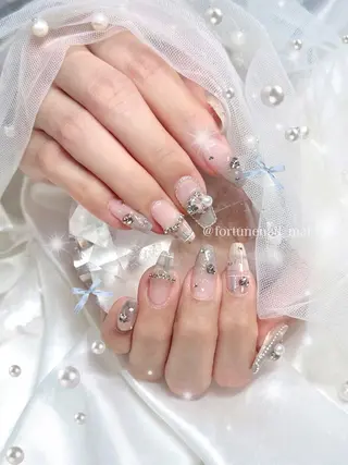 ネイル 🎀Mai 🎀2/1空✩.*のネイルデザイン