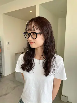 セミロング パーマ CITA （シータ）所属・板井 美紗都のヘアスタイル