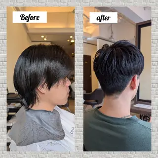 メンズ 吉田 彩のヘアスタイル