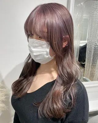 ロング カラー ヘアアレンジ 酸性縮毛矯正 梅田茶屋町 Juriのヘアスタイル