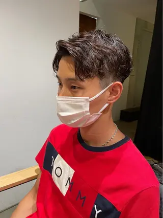 パーマ 三宅 凜佳のヘアスタイル