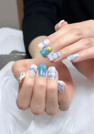 ネイル 高島 夏海のネイルデザイン